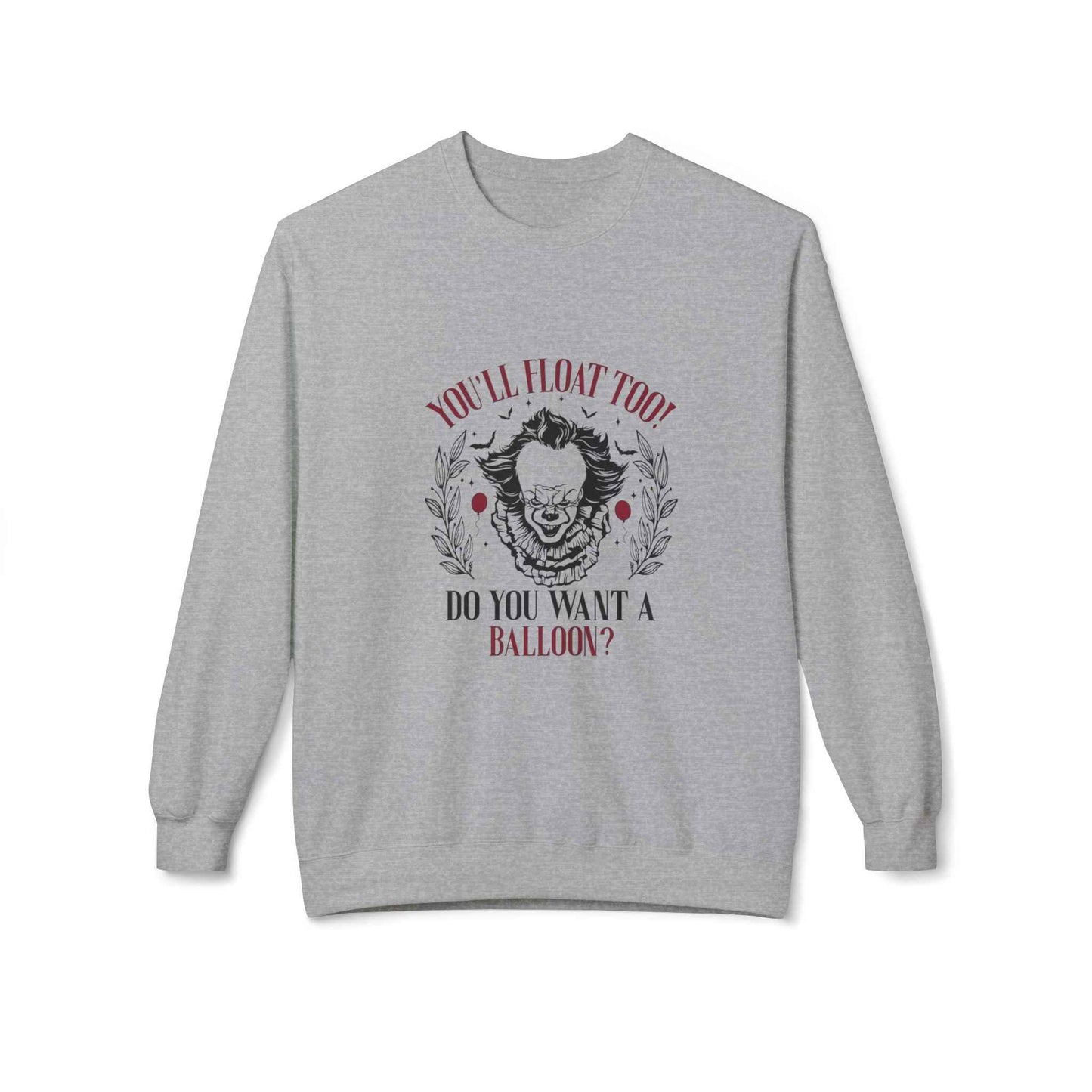 Creepy Chills Sweatshirt - Scary Movie Merch for Horror Apparel Lovers