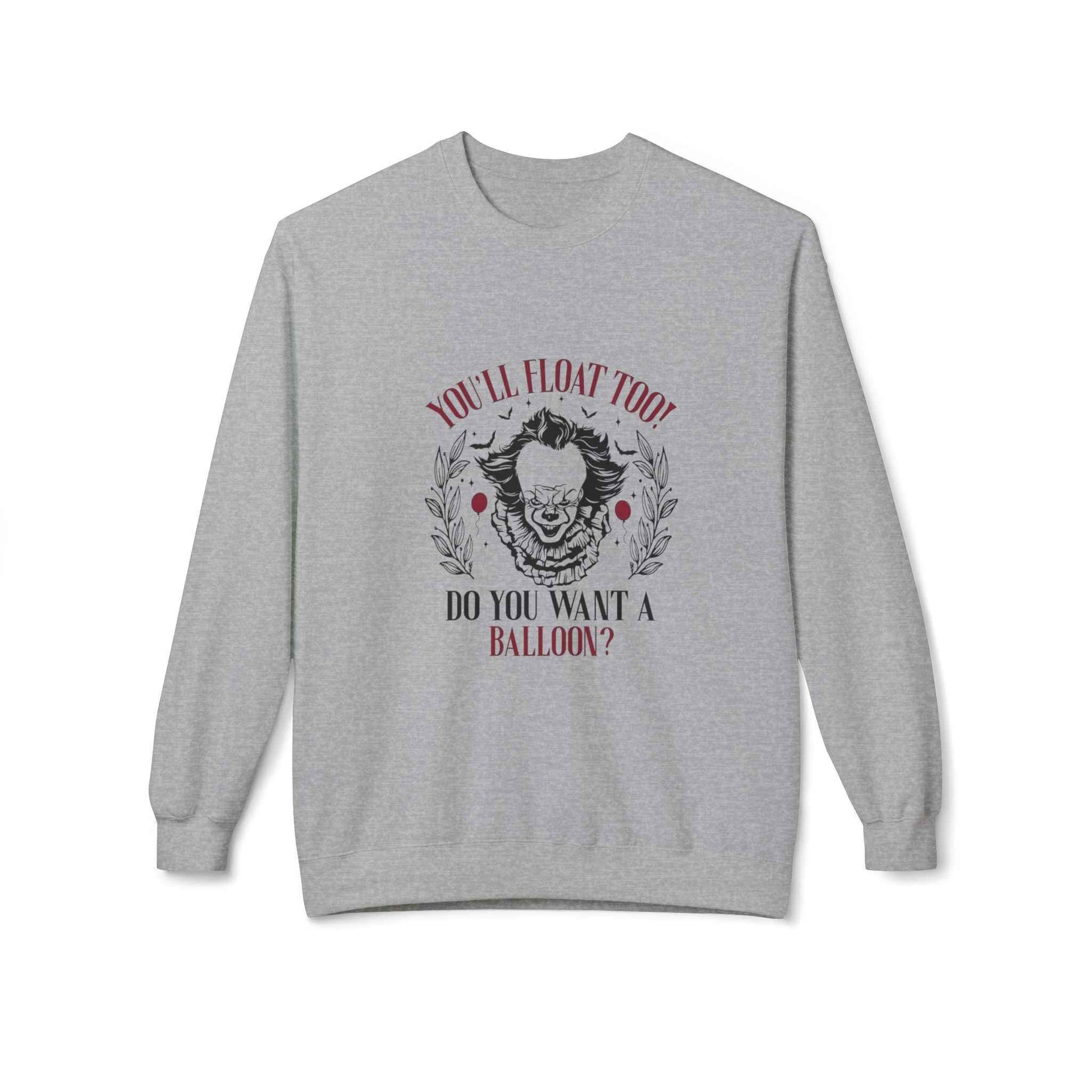 Creepy Chills Sweatshirt - Scary Movie Merch for Horror Apparel Lovers