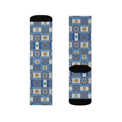 Morocco Argentina Patterned Socks - Limited Edition U20 World Cup Supporter Collection